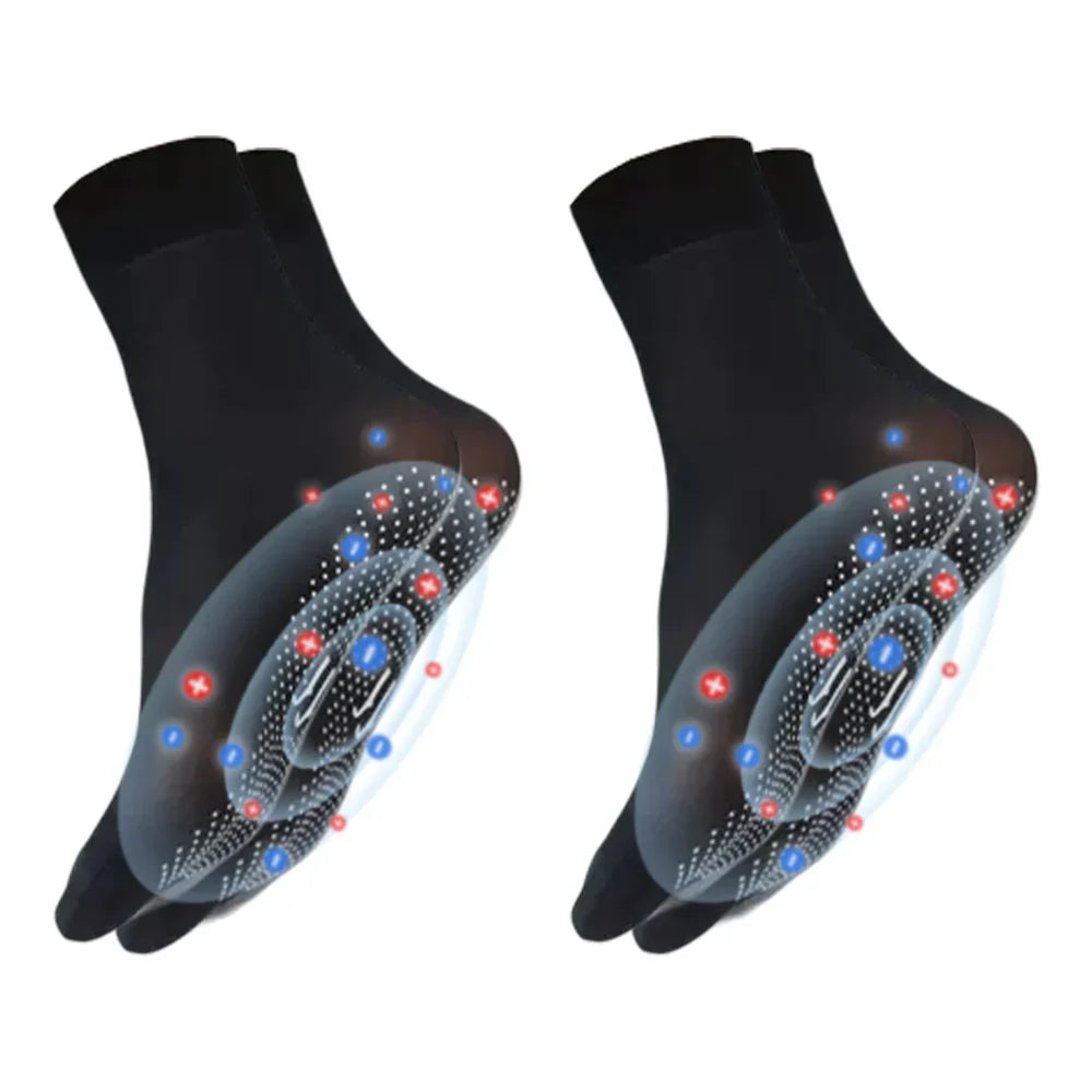 Pylomo™ Chaussettes de Compression Ionique en Tourmaline | 1+2 Offert !
