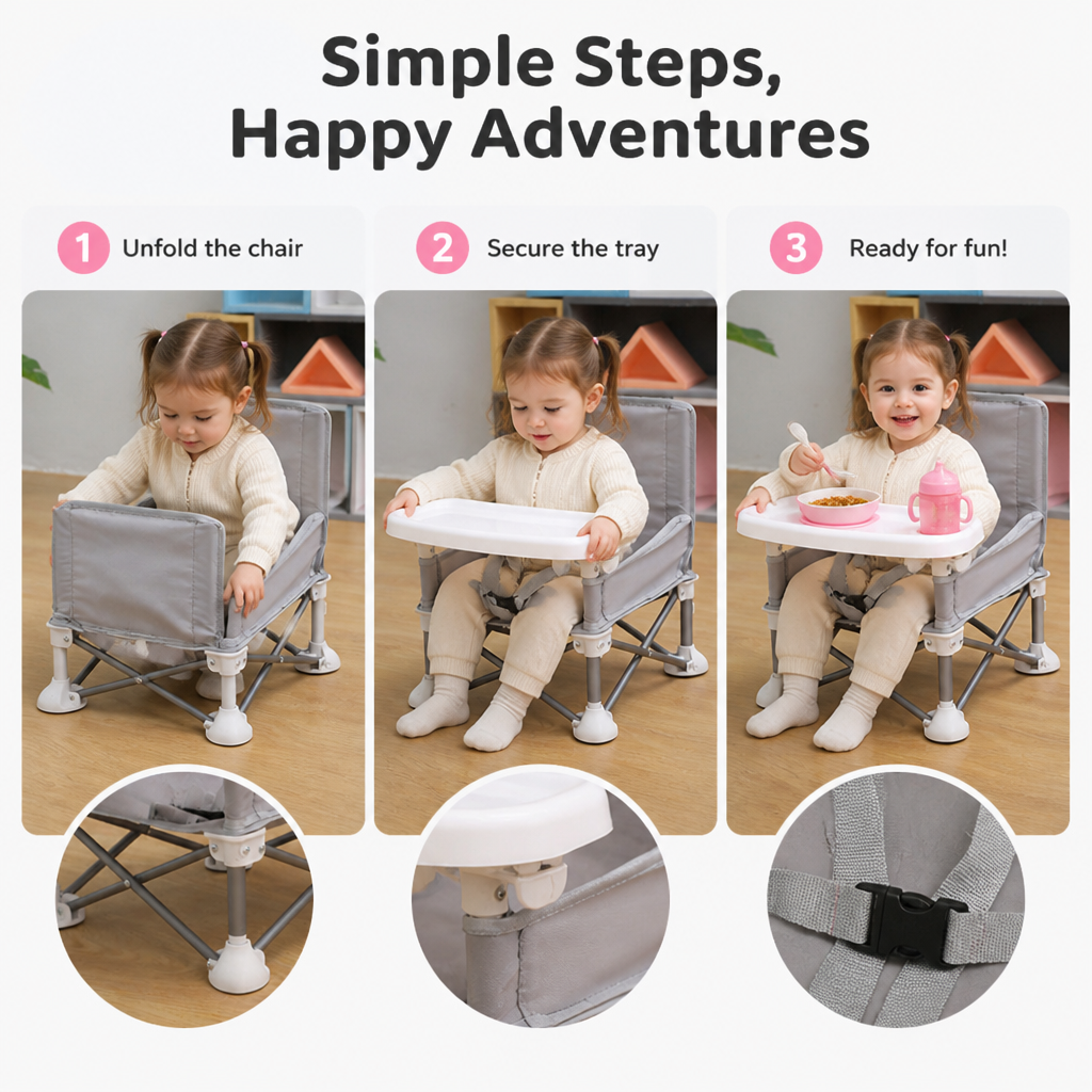 AdventureNest™ — Éveillez l'Indépendance Audacieuse de Votre Tout-Petit et la Joie de l'Extérieur