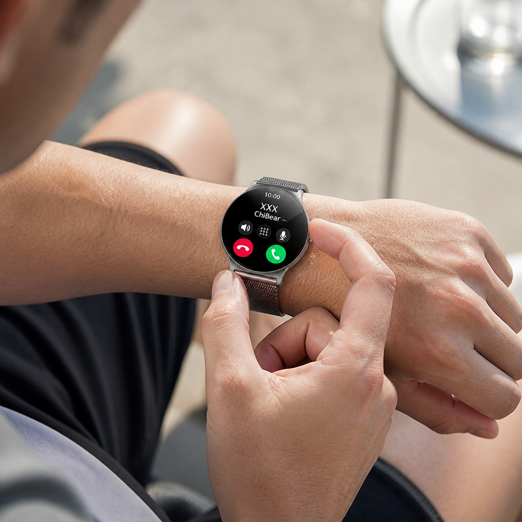 Montre intelligente multi-sport AMOLED de 1,43"