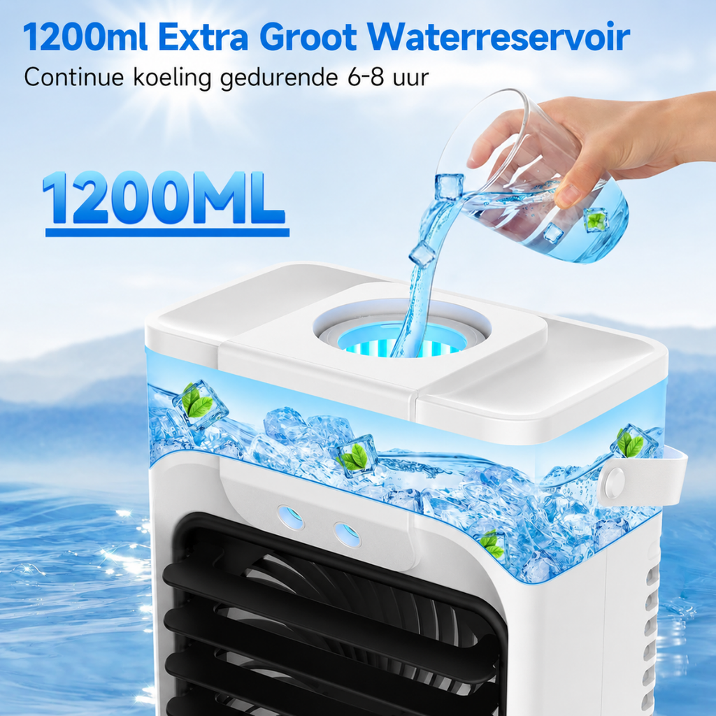 Climatiseur Portable - Refroidisseur d'air 5-en-1 avec Télécommande