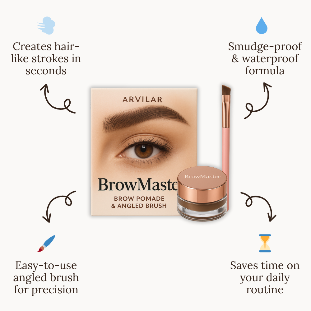 BrowMaster™ — Sourcils Microblading Parfaits Instantanément | 1+1 GRATUIT