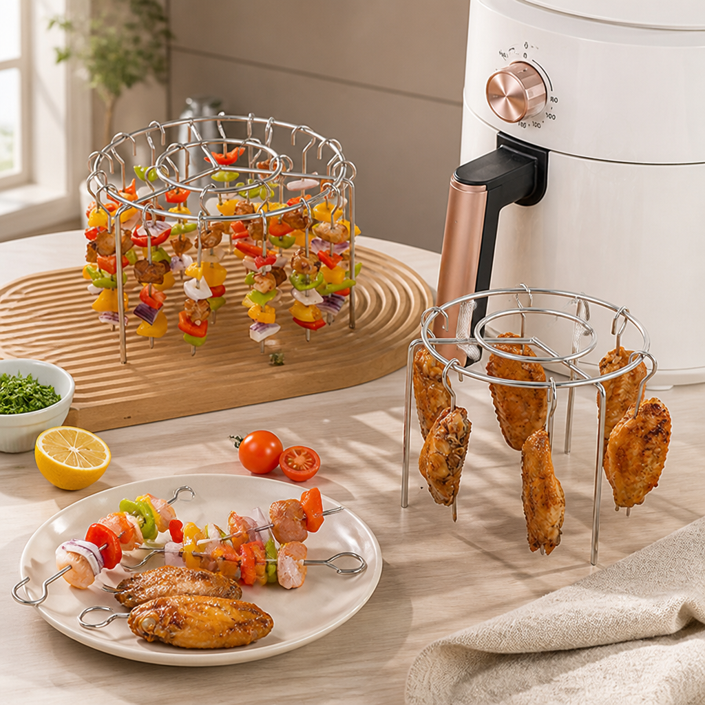 AirGlide Pro™ — Doublez la Puissance de Votre Friteuse à Air pour une Perfection Croquante et Juteuse à Chaque Fois
