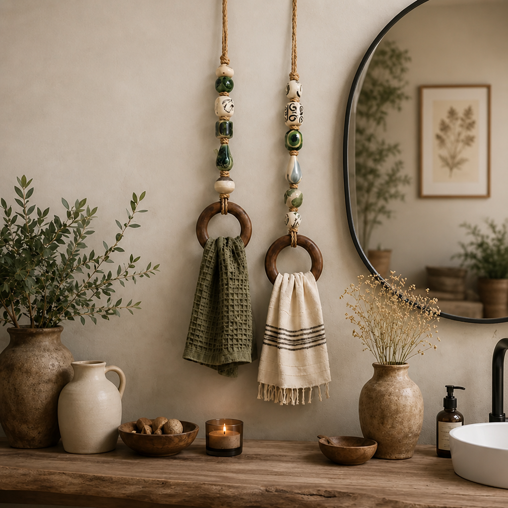 ArtisianNest™ Porte-serviettes en perles — Enveloppez votre maison de chaleur et de style sans effort qui attire les regards