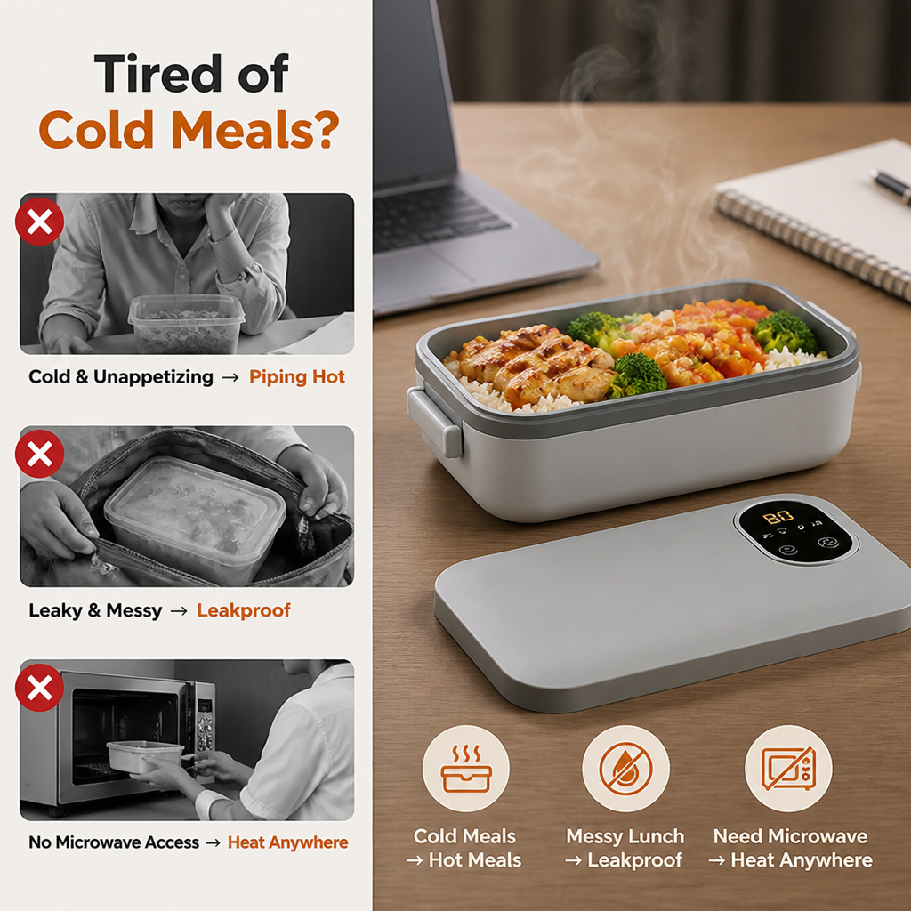 EmberBite™ — Profitez de repas chauds et savoureux à tout moment, n'importe où