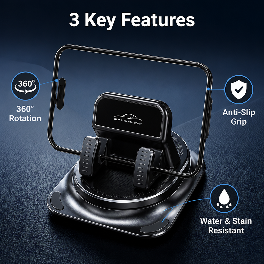 DashVanta™ — Conduisez en toute sécurité et restez mains libres avec un contrôle de téléphone solide comme un roc