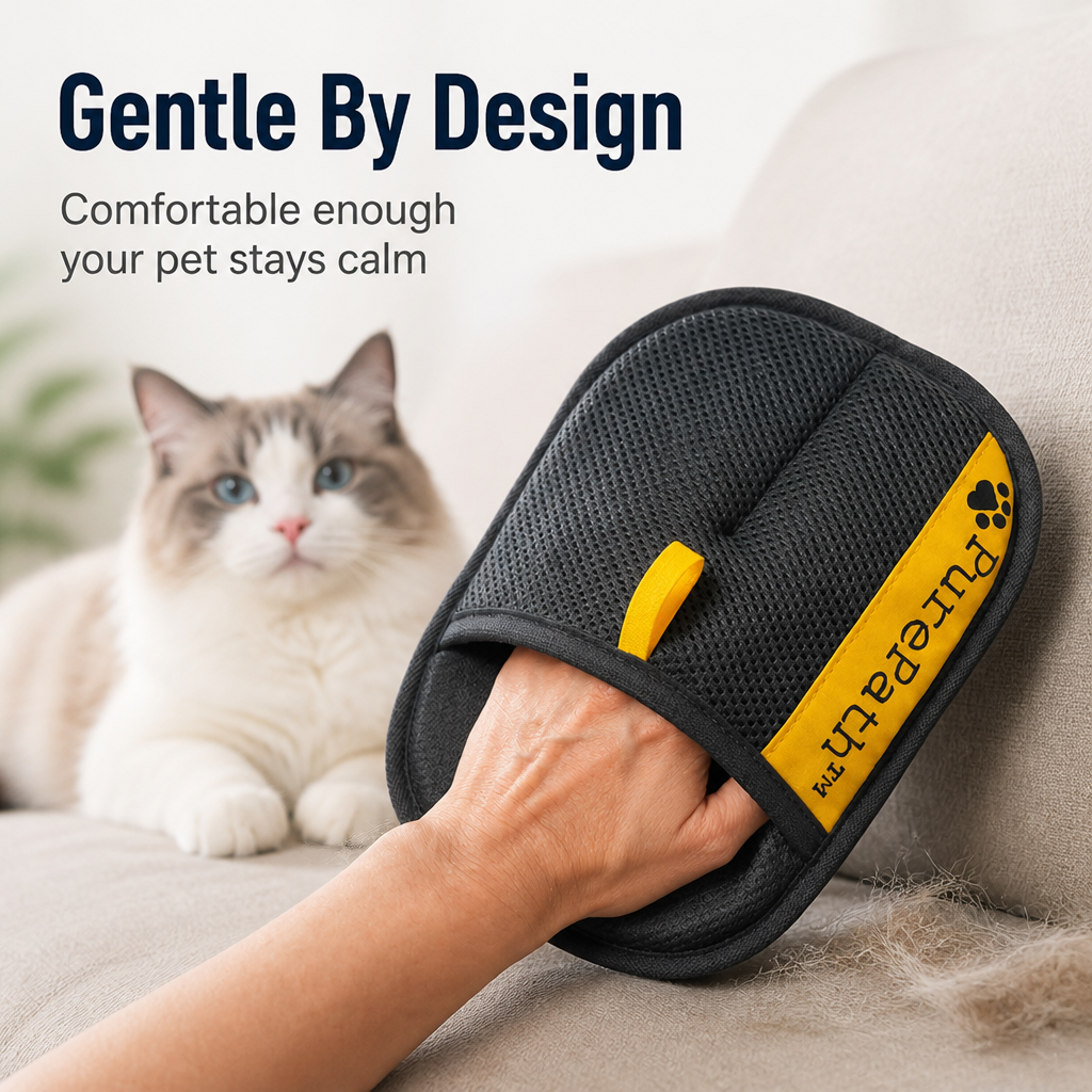 Gant FurEase™ — Éliminez instantanément les poils d'animaux pour une vie sans fourrure que vous adorerez