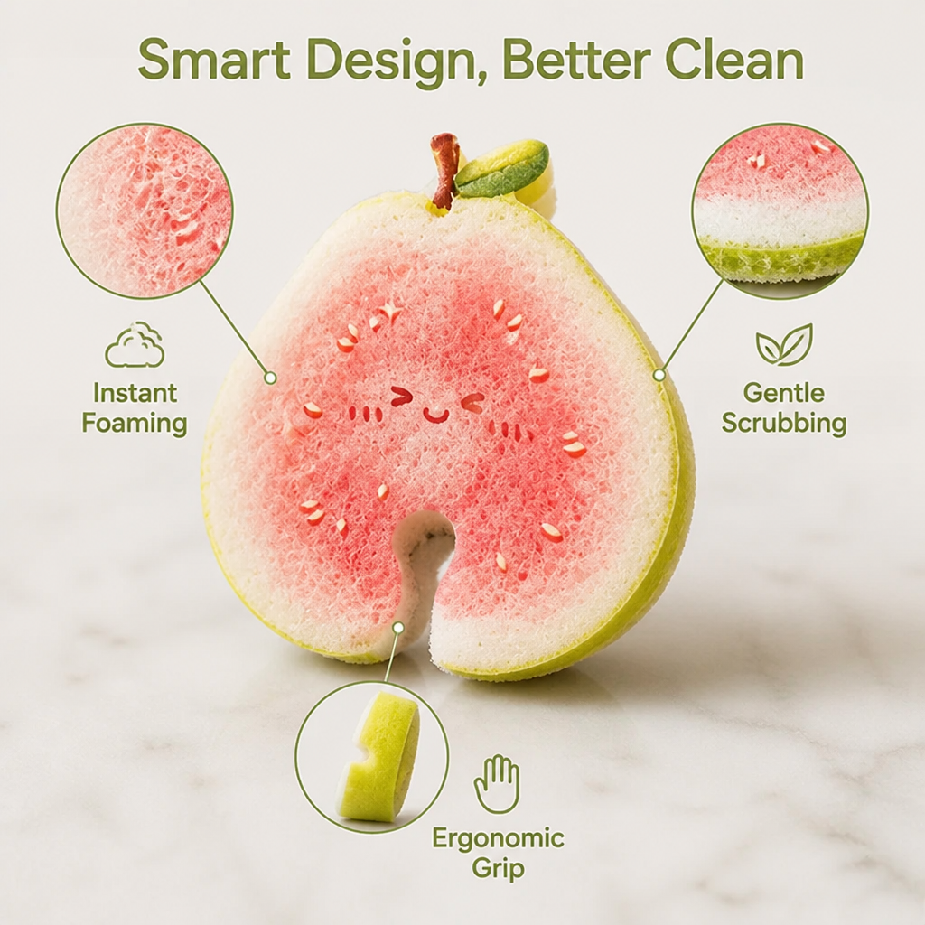 CitrusZest™ — Mousse Effortless et Confortable Qui Transforme la Corvée de Vaisselle en Pur Plaisir (3pcs)