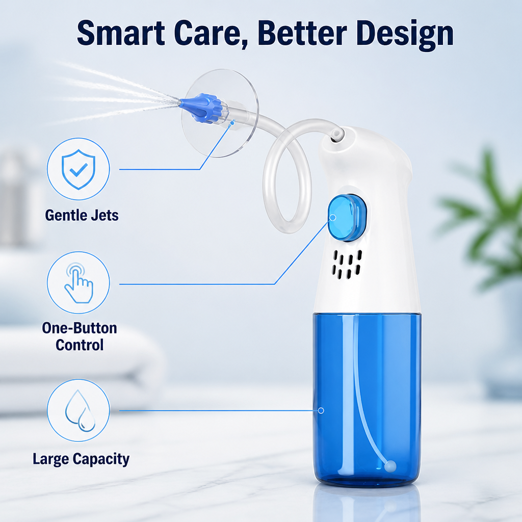 ClearStream™ — Transformez vos soins des oreilles en un rituel apaisant et rafraîchissant