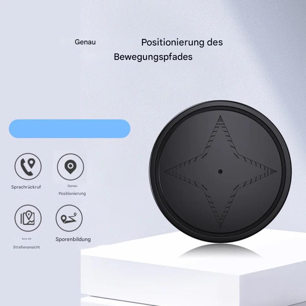 Traceur GPS Magnétique Compact – Localisation en temps réel pour véhicules, animaux de compagnie et objets de valeur – Rechargeable via USB
