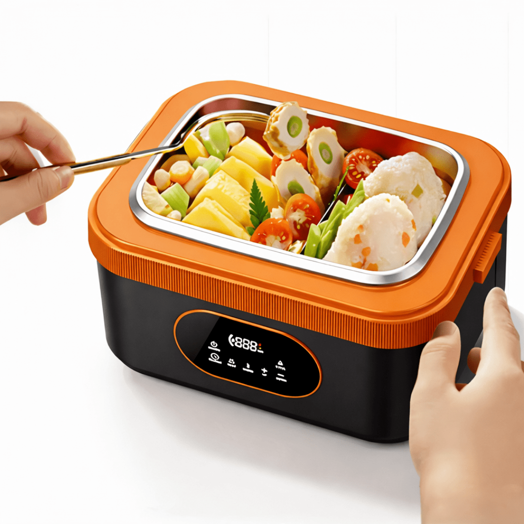 Boîte à lunch électrique - sans fil et auto-chauffante