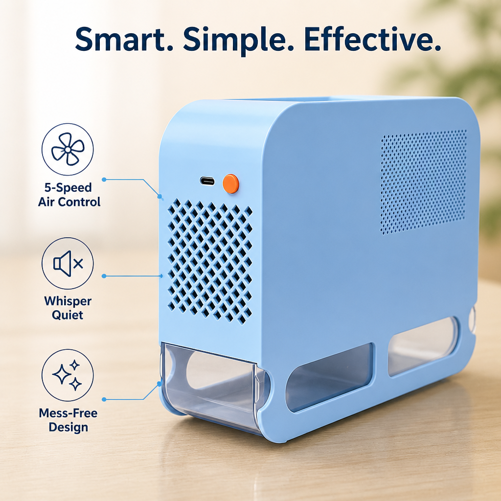 BreezeCrack™ Séparateur Électrique de Graines — Des Graines Pures et Sans Désordre Qui Gardent Vos Oiseaux Heureux et en Bonne Santé