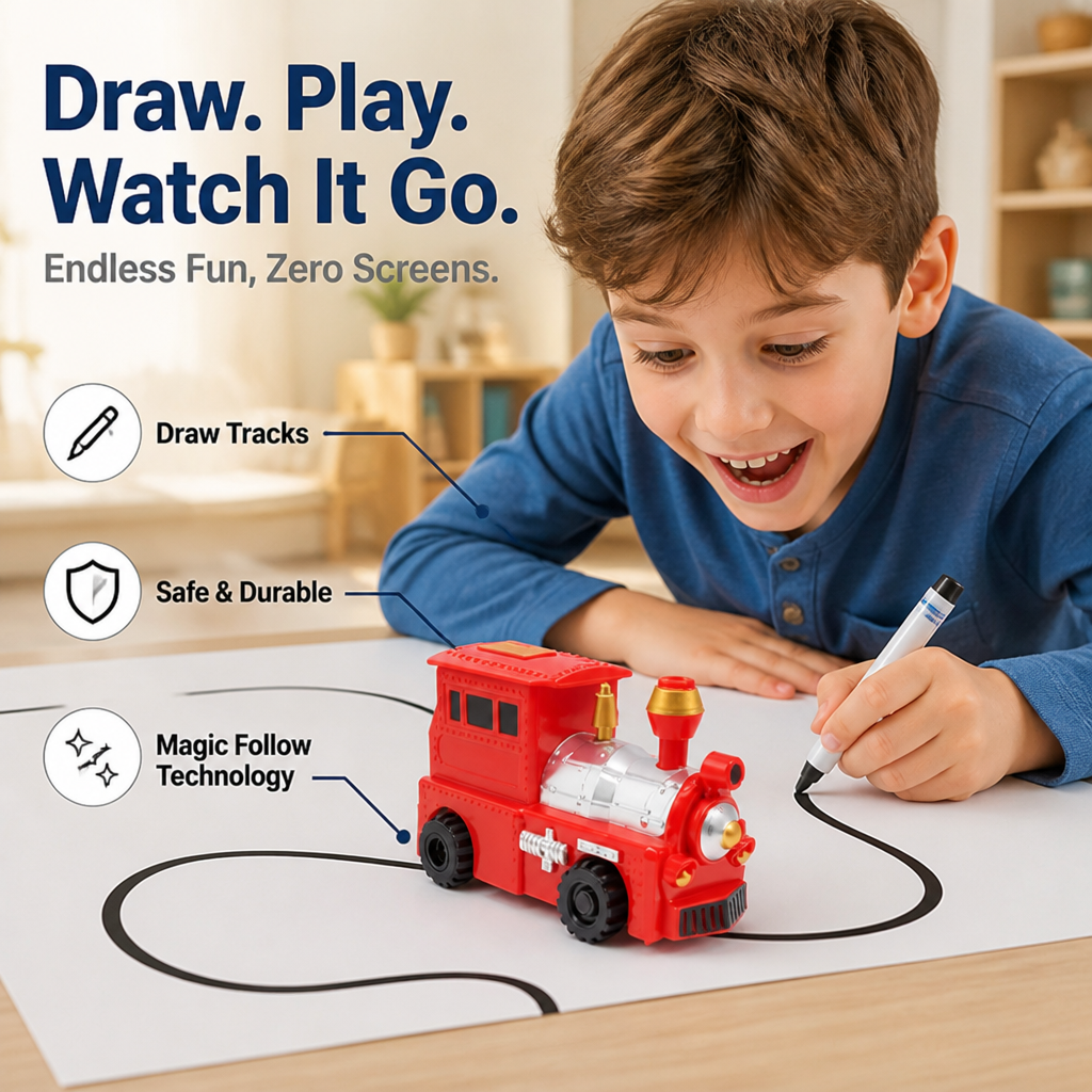 DrawGo™ — Éveillez la créativité et le calme de votre enfant à chaque balade ludique