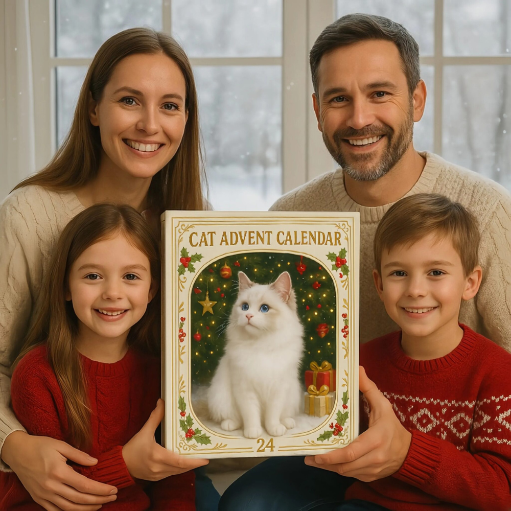 MeowMas | Compte à Rebours de Noël pour Chats Apportez de la Joie et l'Esprit de Noël dans Votre Maison