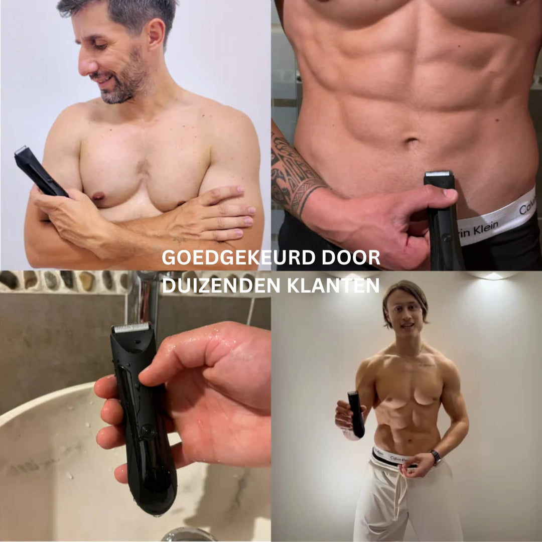 TrimGuard - Tondeuse Intime pour Hommes