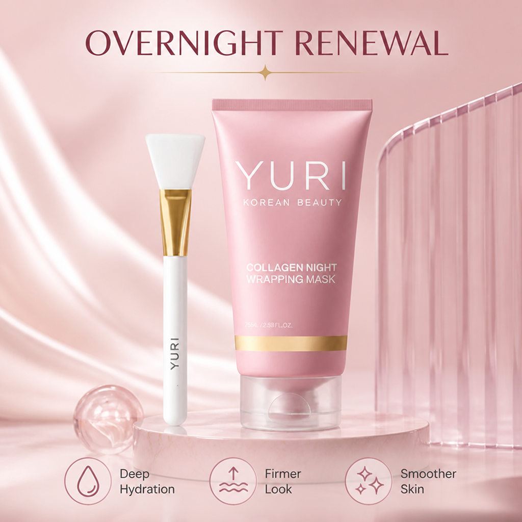 Masque de Réparation Nocturne Collavexa™ — Réveillez-vous avec une Peau Ferme, Radieuse et Totalement Rechargée