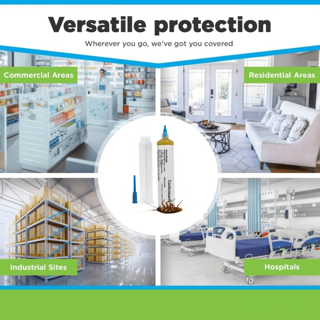 InsektoGel – Gel appât efficace contre les cafards pour les ménages et les entreprises