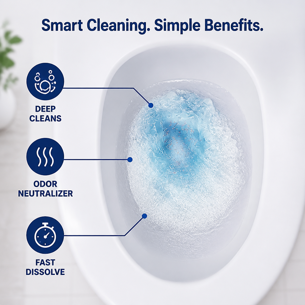 AquaPulse™ — Restaurez un Écoulement Rapide et Éliminez Instantanément les Odeurs de Drain