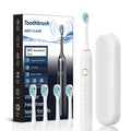 Skanto | Brosse à Dents Électrique Sonique | 6 Modes & Étanchéité IPX7 | Blanc, Noir, Rose