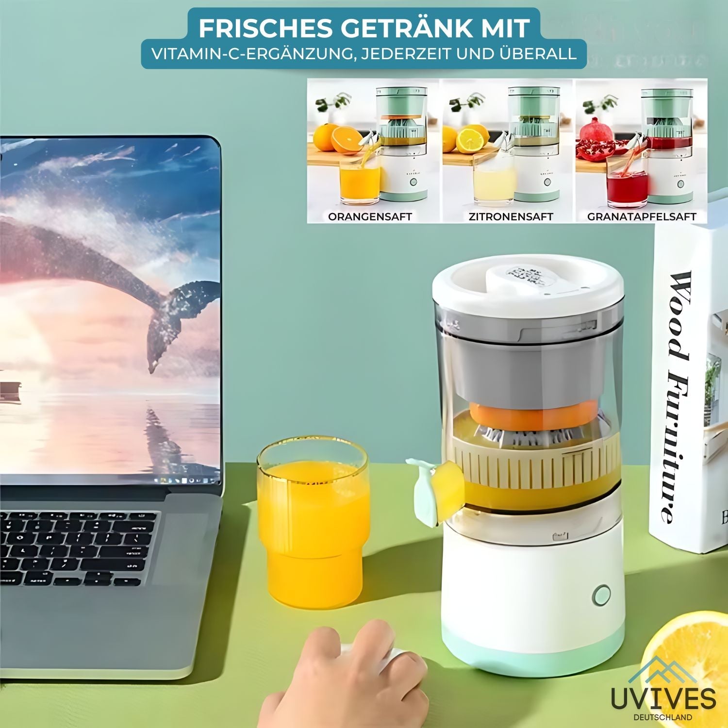NutriSqueeze - Profitez de jus sains rapidement et facilement