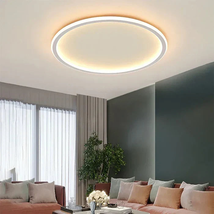 Plafonnier Rond Scandinave - AuroraSphere