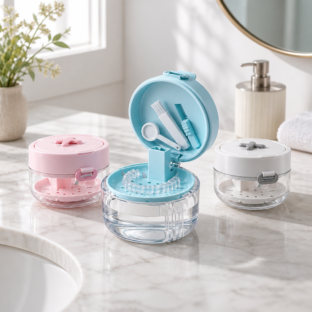 AquaGuard™ — Un entretien des appareils orthodontiques sans effort qui garde votre sourire frais et prêt partout