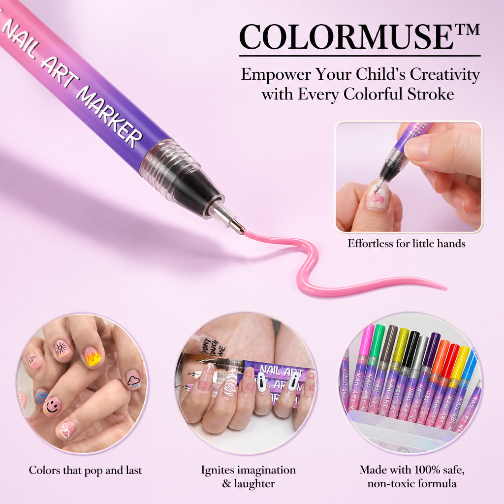 ColorMuse™ — Donnez à votre enfant le pouvoir de créer avec chaque coup de pinceau coloré