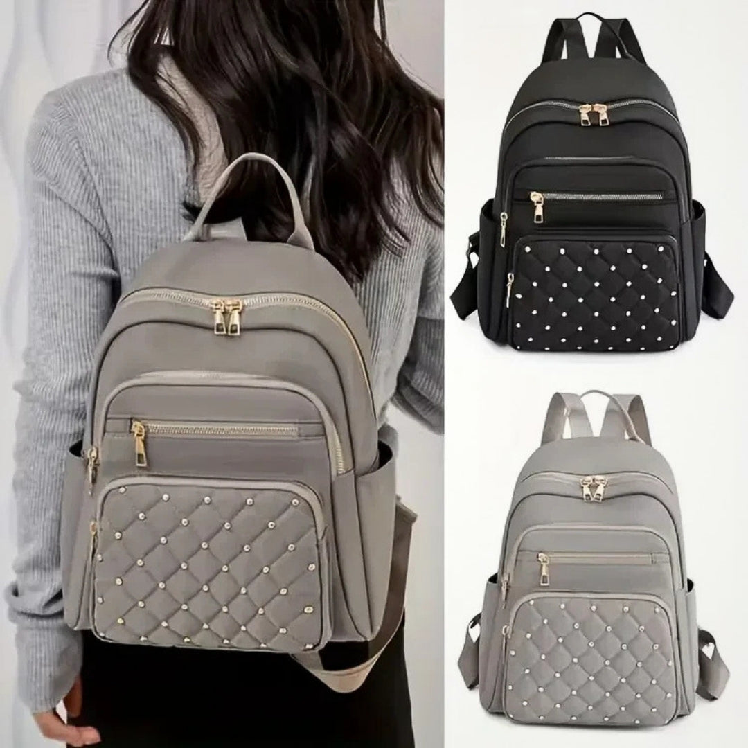 Sac à Dos Matelassé avec Plusieurs Poches - UrbanVault