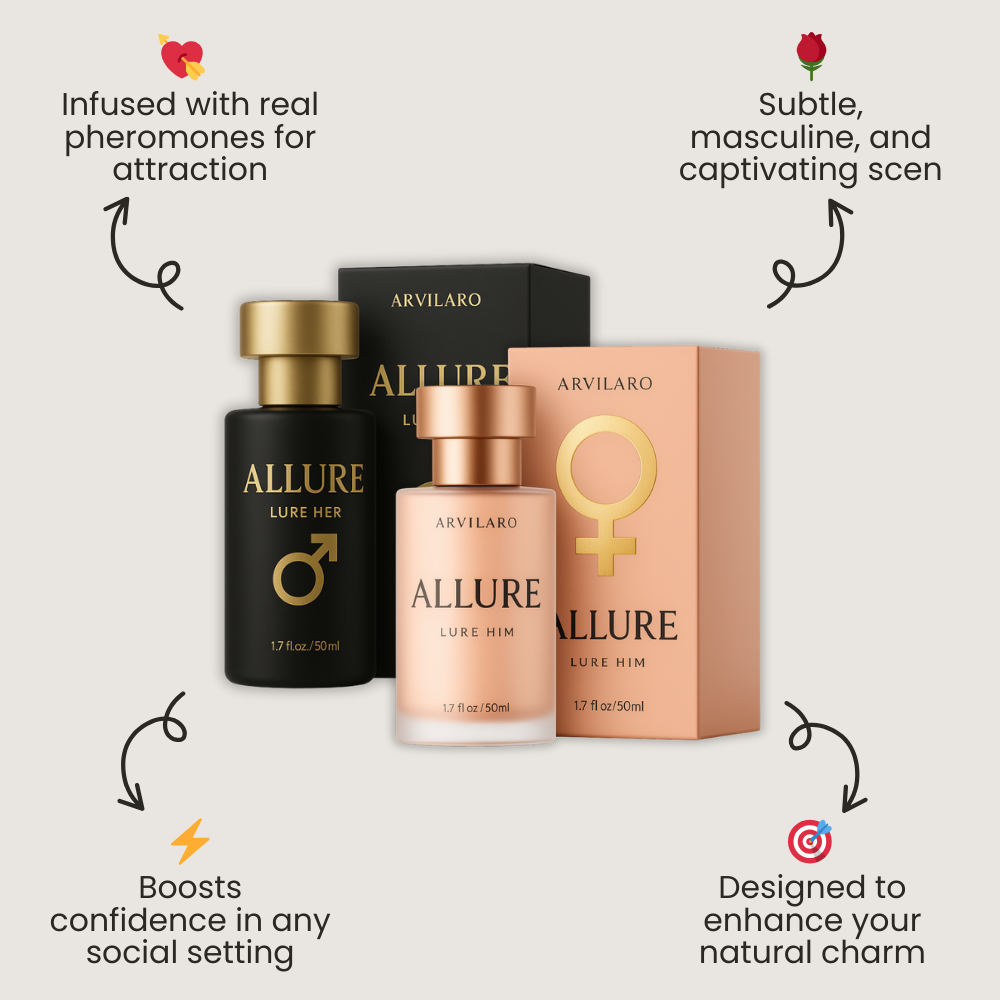 Allure - le parfum aux phéromones | 50% DE RÉDUCTION AUJOURD'HUI UNIQUEMENT