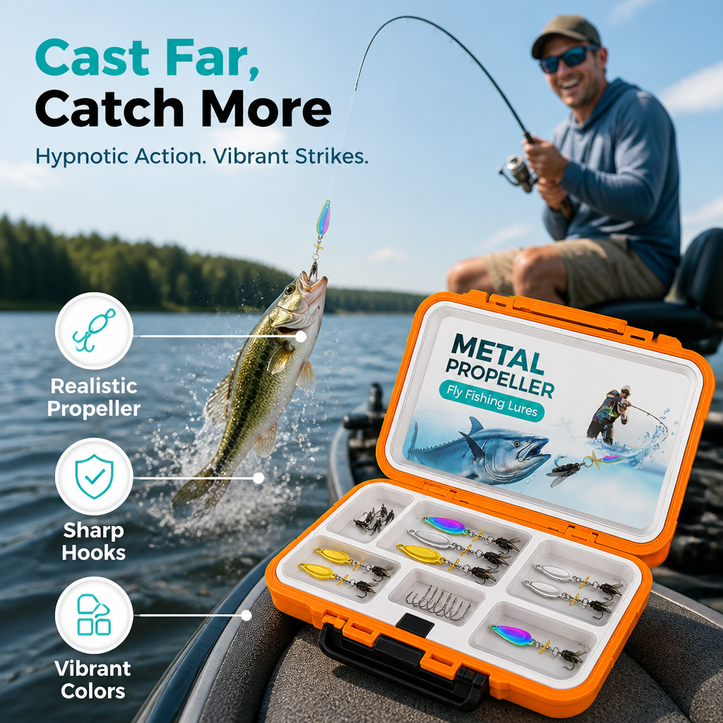 AquaSpin™ — Commandez les Poissons Comme Jamais Avec une Action Hypnotique et des Frappe Vibrantes