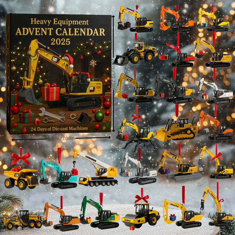 Calendrier de l'Avent HeavyGear | Des surprises passionnantes chaque jour pour les amateurs de machines lourdes