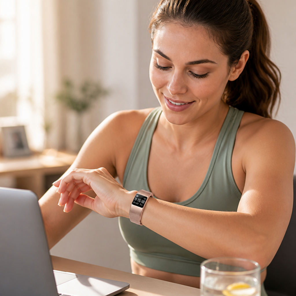 Montre Intelligente Ultra-Fine Suivie de Santé IPX8