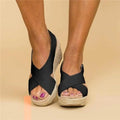 Espadrilles Orthopédiques à Talon Wedge Confortables - Clara