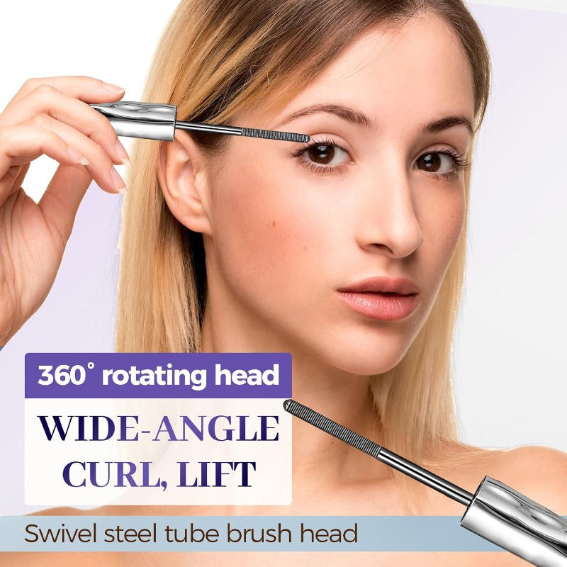 Mascara Waterproof Allongeant avec Brosse Métallique