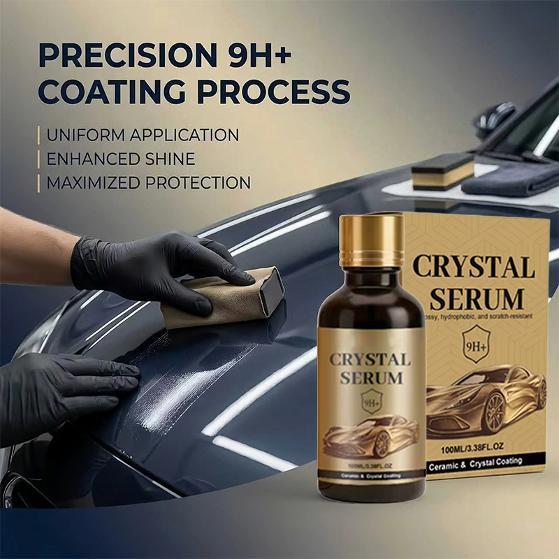 Crystal Serum™ — Éveillez un Éclat Éblouissant et une Armure de Peinture Incassable