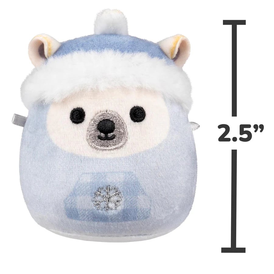 SquishJoy Ensemble Surprise de Vacances | Calendrier de l'Avent festif rempli de Squishmallows câlins !