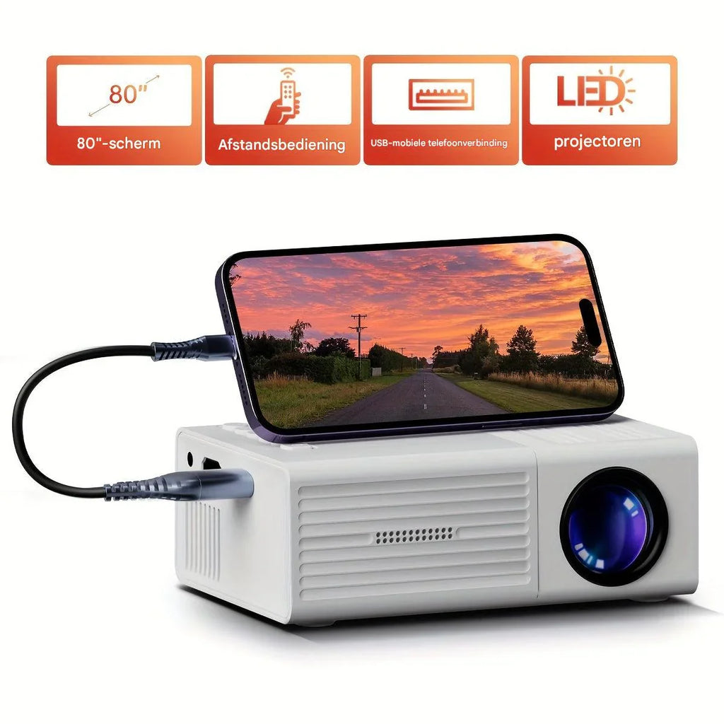 Mini Projecteur - Projecteur HD Portable - Nexavio