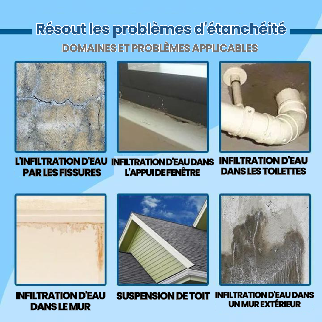 AquaSealX™ — Scellez la sécurité de votre maison et bannissez les fuites pour de bon (1+1 GRATUIT AUJOURD'HUI !)