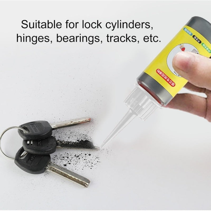 Lubrifiant en Poudre de Graphite pour Serrures