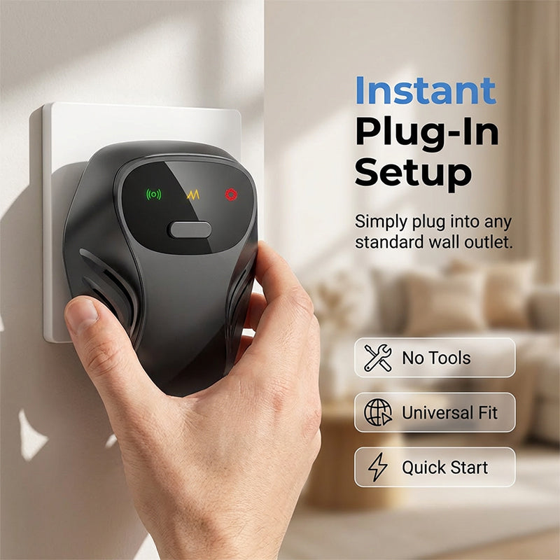 CreepGuard™ 360 — Reprenez le contrôle de votre maison avec une tranquillité d'esprit silencieuse et sans nuisibles