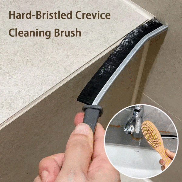 Brosse de nettoyage des joints avec poils durs pour carrelage et salle de bain | Nettoyeur de joints ergonomique pour cuisine et salle de bain | Élimination approfondie de la saleté