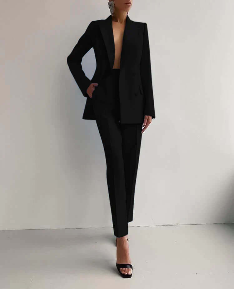 Ensemble Blazer et Pantalon Tailleur pour Femmes
