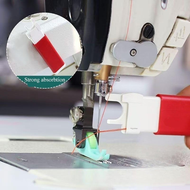 Enfile-aiguille magnétique ergonomique pour une couture facile