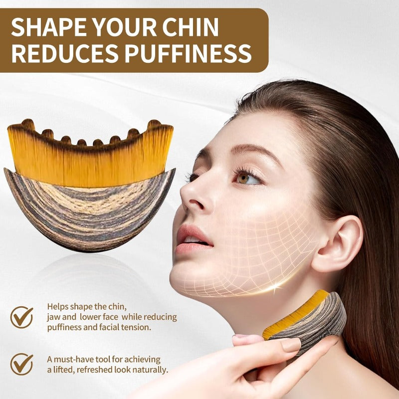 Brosse de Contour Facial & Drainage Lymphatique