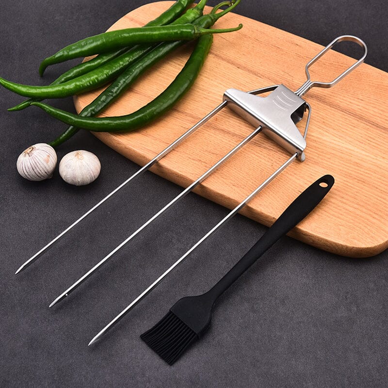 Brochettes de Grill BlazeBite™ — Débloquez des Kabobs Juteux et Pleins de Saveurs Sans Tracas