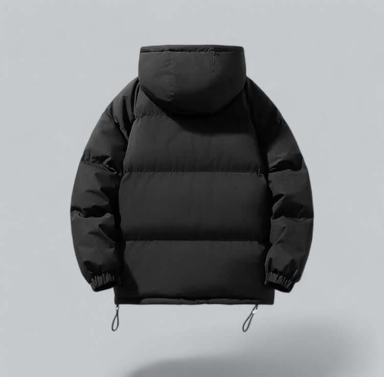Manteau parka d'hiver chaud pour homme avec capuche ajustable