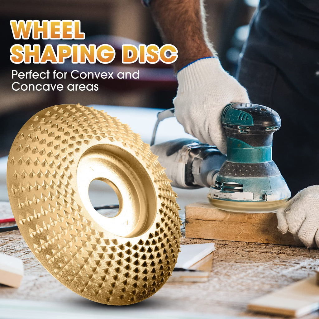 Disque de Meulage et de Sculpture en Bois avec Disque en Carbure de Tungstène