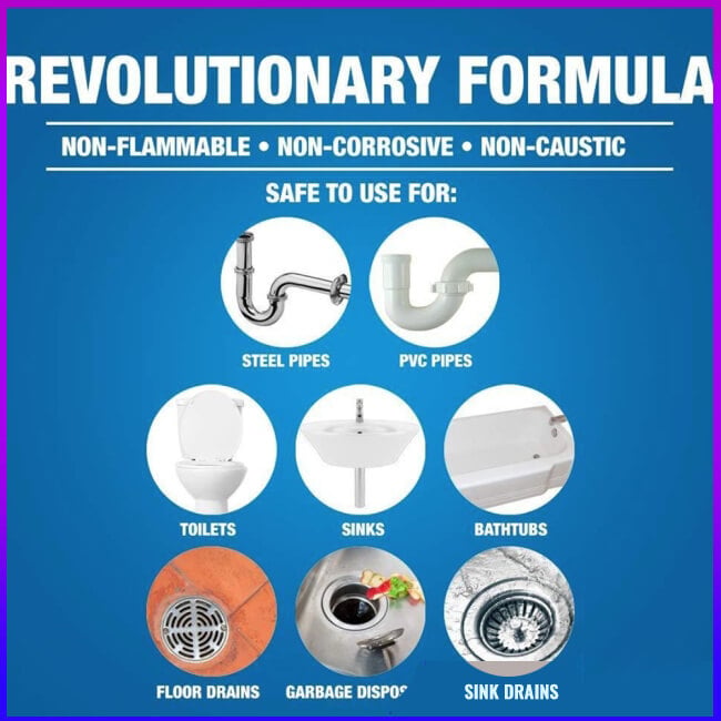 ClearFlowMax™ — Éliminez les Obstructions et Chassez les Odeurs pour des Écoulements en Qui Vous Ferez Confiance à Nouveau