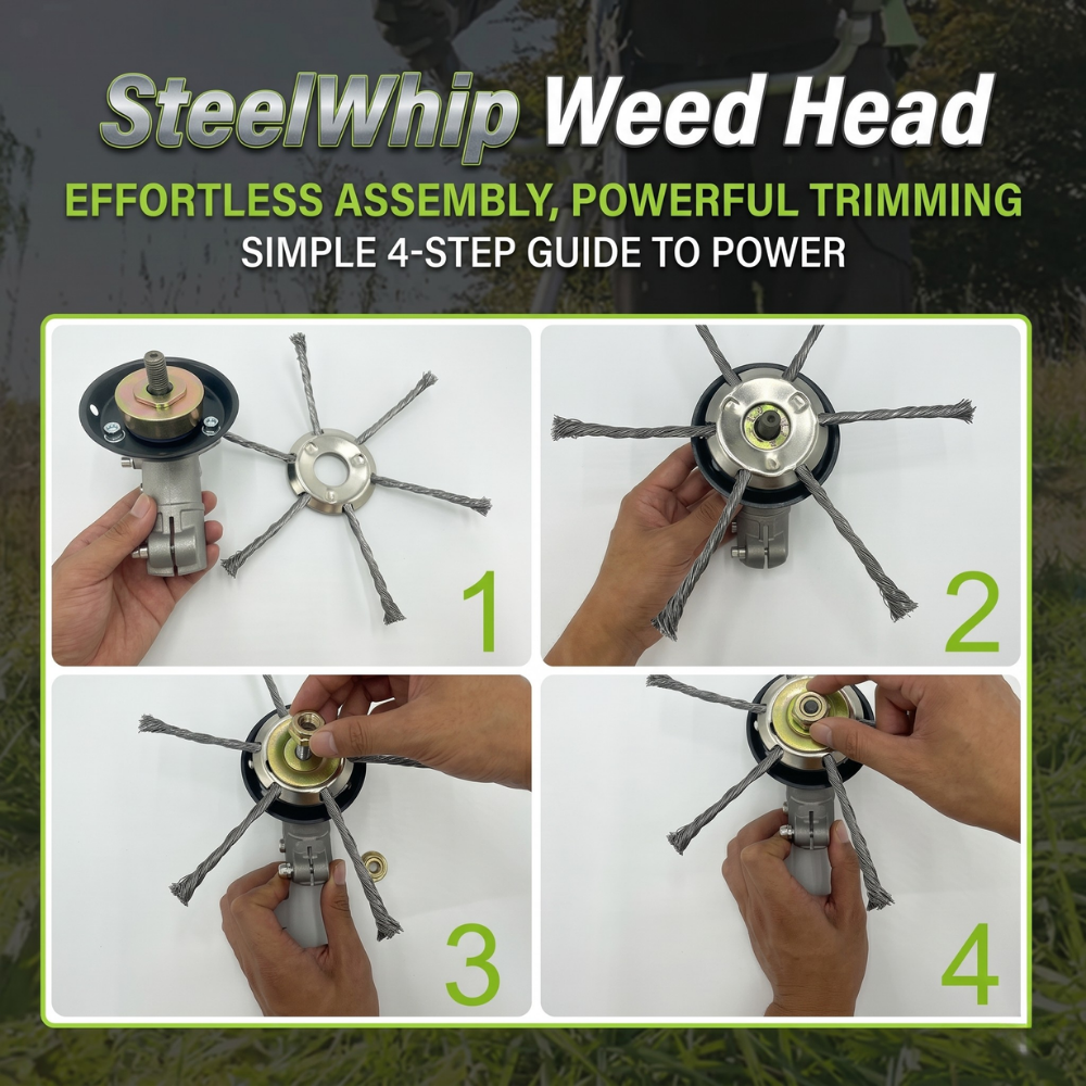 Tête de Désherbage SteelWhip