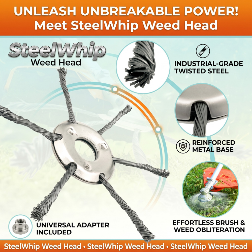 Tête de Désherbage SteelWhip