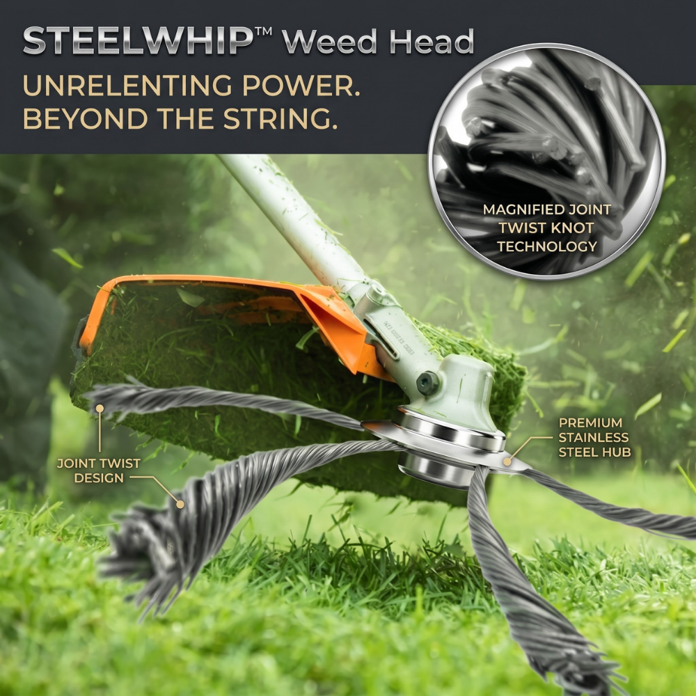Tête de Désherbage SteelWhip